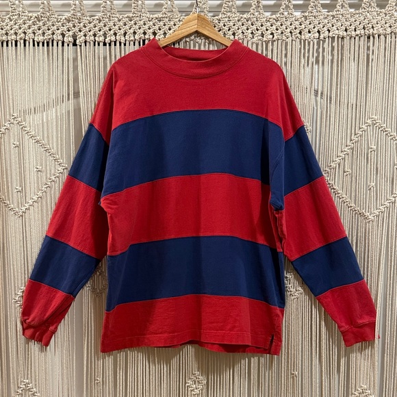 GAP Other - GAP Red and Blue Striped Crewneck Sweater